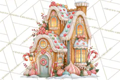 Gingerbread Christmas Clipart, Gingerbread People PNG Product Image 2