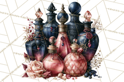 Gothic Witch Apothecary PNG Clipart Product Image 2