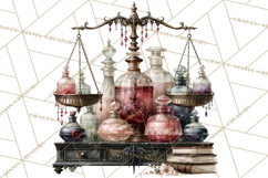 Gothic Witch Apothecary PNG Clipart Product Image 2