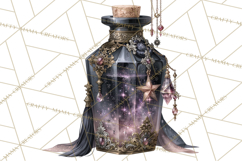 Gothic Witch Apothecary PNG Clipart Product Image 3