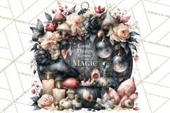 Gothic Witch Apothecary PNG Clipart Product Image 4