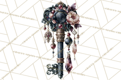 Gothic Witch Apothecary PNG Clipart Product Image 4