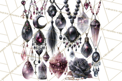 Gothic Witch Apothecary PNG Clipart Product Image 2