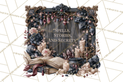 Gothic Witch Apothecary PNG Clipart Product Image 5