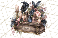 Gothic Witch Apothecary PNG Clipart Product Image 4