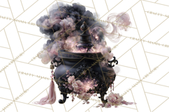Gothic Witch Apothecary PNG Clipart Product Image 3