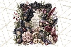 Gothic Witch Apothecary PNG Clipart Product Image 5