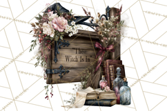 Gothic Witch Apothecary PNG Clipart Product Image 5