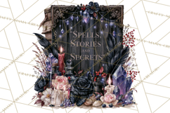 Gothic Witch Apothecary PNG Clipart Product Image 3