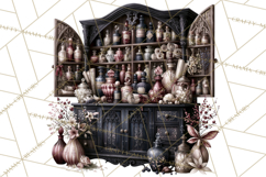 Gothic Witch Apothecary PNG Clipart Product Image 5
