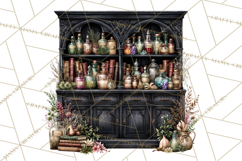 Gothic Witch Apothecary PNG Clipart Product Image 4