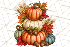 Cozy Autumn Women PNG Clipart, Girl Fall Png Product Image 4