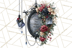 Gothic Witch Apothecary PNG Clipart Product Image 5