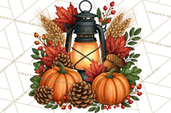 Cozy Autumn Women PNG Clipart, Girl Fall Png Product Image 5