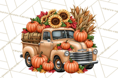 Cozy Autumn Women PNG Clipart, Girl Fall Png Product Image 4