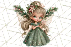 Christmas Fairy World Clipart PNG Product Image 2