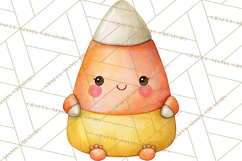 Pumpkin Munchkins Cute Halloween Clipart PNG Product Image 3