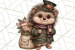 Halloween Critter Town Clipart PNG, Spooky Cottage Animals Product Image 3