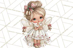 Christmas Fairy World Clipart PNG Product Image 4