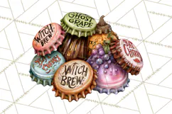 1950s Vintage Halloween Clipart Retro Soda Fountain Clip Art Product Image 5
