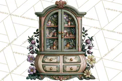 Vintage Apothecary World PNG Product Image 5