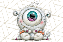 Monster Munchkins Halloween Characters PNG Product Image 5