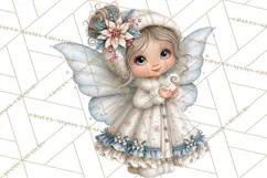 Christmas Fairy World Clipart PNG Product Image 2