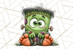 Monster Munchkins Halloween Characters PNG Product Image 2