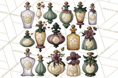 Vintage Apothecary World PNG Product Image 3