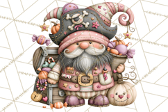 Gnome Hollow Halloween Clipart PNG Product Image 3
