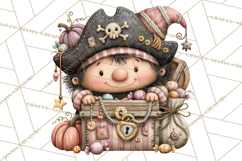 Gnome Hollow Halloween Clipart PNG Product Image 4