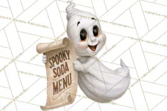 1950s Vintage Halloween Clipart Retro Soda Fountain Clip Art Product Image 5