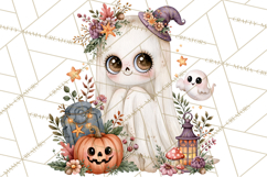 Pumpkin Munchkins Cute Halloween Clipart PNG Product Image 2