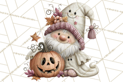 Gnome Hollow Halloween Clipart PNG Product Image 3