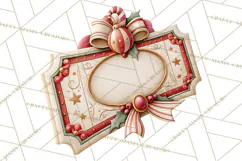 Santa's Travel Agency Christmas Clipart PNG Product Image 3