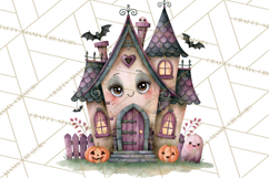 Pumpkin Munchkins Cute Halloween Clipart PNG Product Image 3
