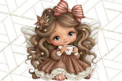 Christmas Fairy World Clipart PNG Product Image 3