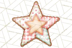 Pastel Christmas Friends Printable Clipart PNG Product Image 3