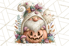 Gnome Hollow Halloween Clipart PNG Product Image 4