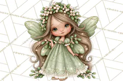 Christmas Fairy World Clipart PNG Product Image 4