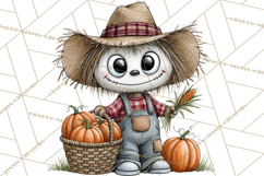 Halloween Village Pumpkin Patch PNG Clipart Product Image 2