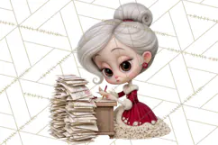 Santa’s Mailroom Christmas Clipart PNG Product Image 3