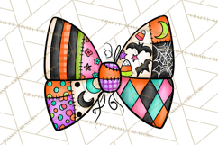Haunted Patchwork Halloween Characters PNG Product Image 5