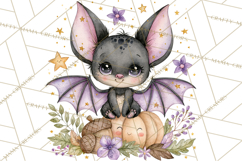 Pumpkin Munchkins Cute Halloween Clipart PNG Product Image 5