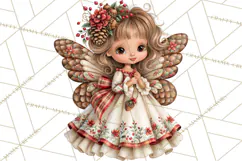 Christmas Fairy World Clipart PNG Product Image 2