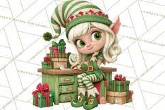 Santa’s Mailroom Christmas Clipart PNG Product Image 2