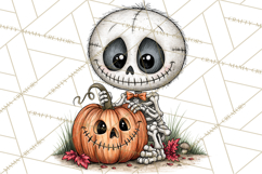 Halloween Village Pumpkin Patch PNG Clipart Product Image 2