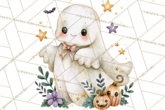 Pumpkin Munchkins Cute Halloween Clipart PNG Product Image 3