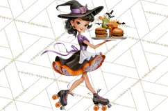 1950s Vintage Halloween Clipart Retro Soda Fountain Clip Art Product Image 3