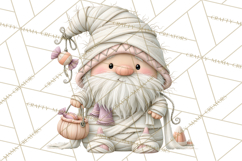 Gnome Hollow Halloween Clipart PNG Product Image 5
